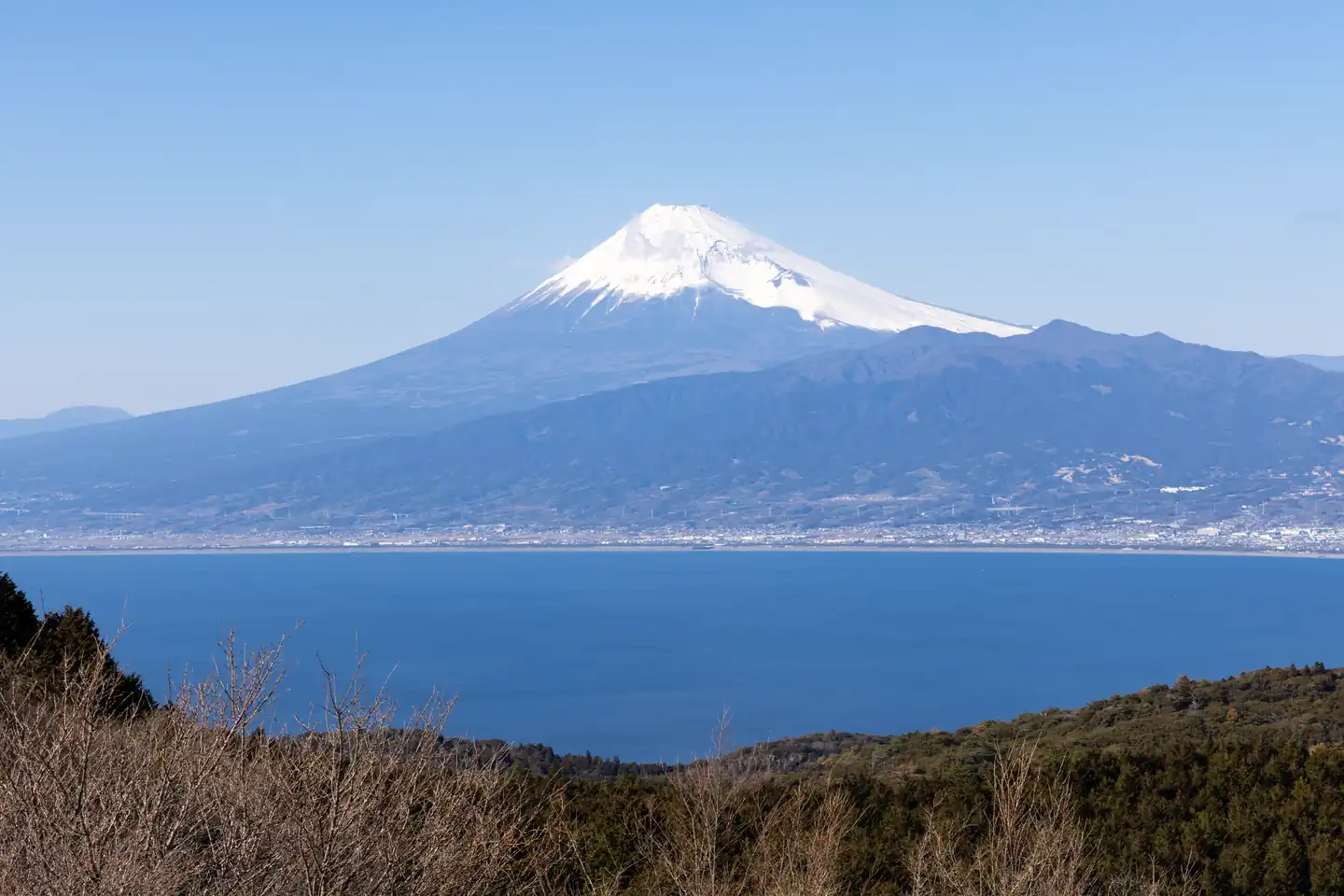 だるま山高原展望台看富士山