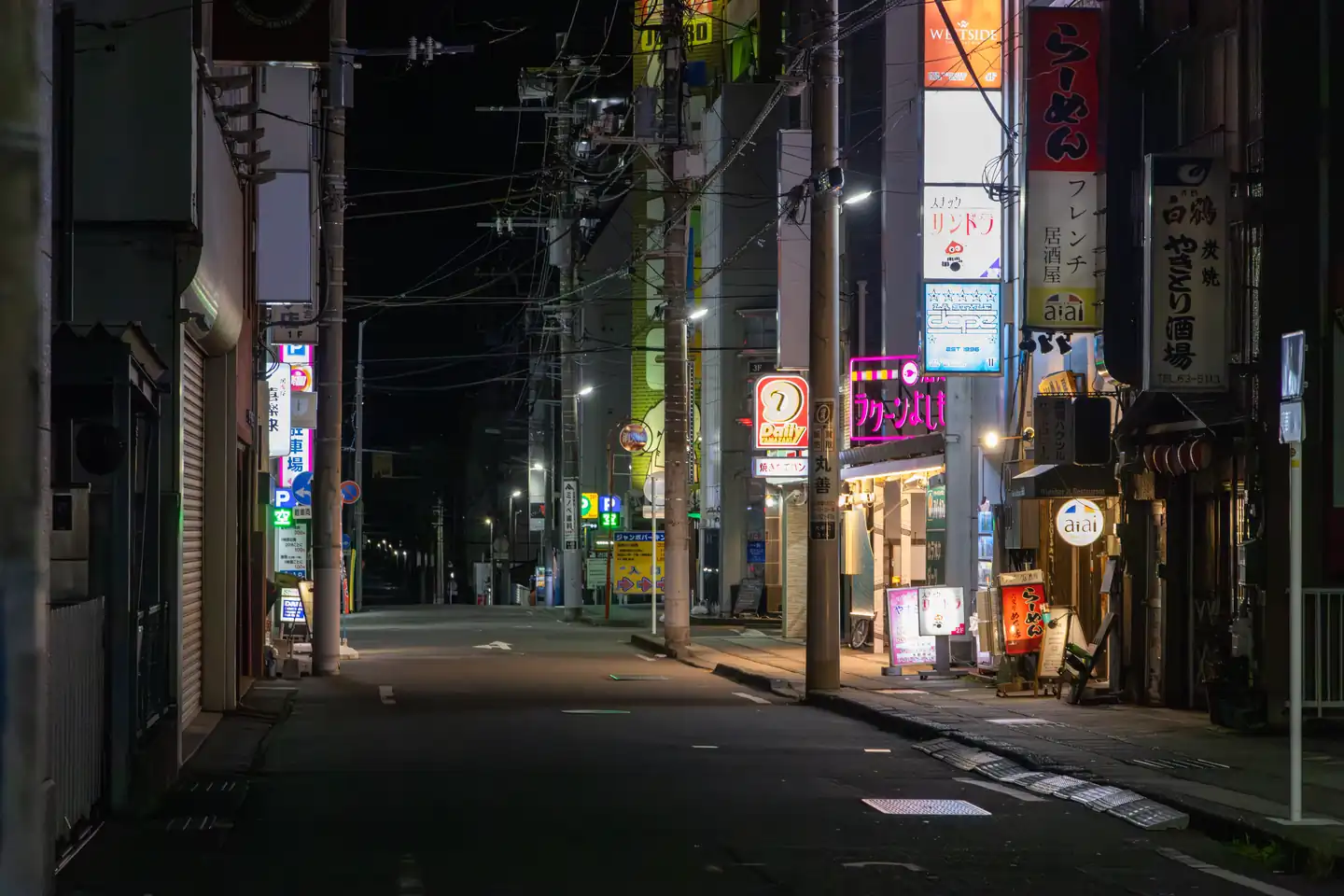 沼津大手町的小巷
